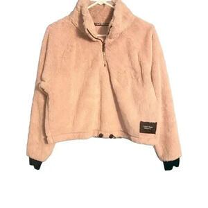 Calvin Klein Performance Blush Soft Pullover Sweatshirt Jacket